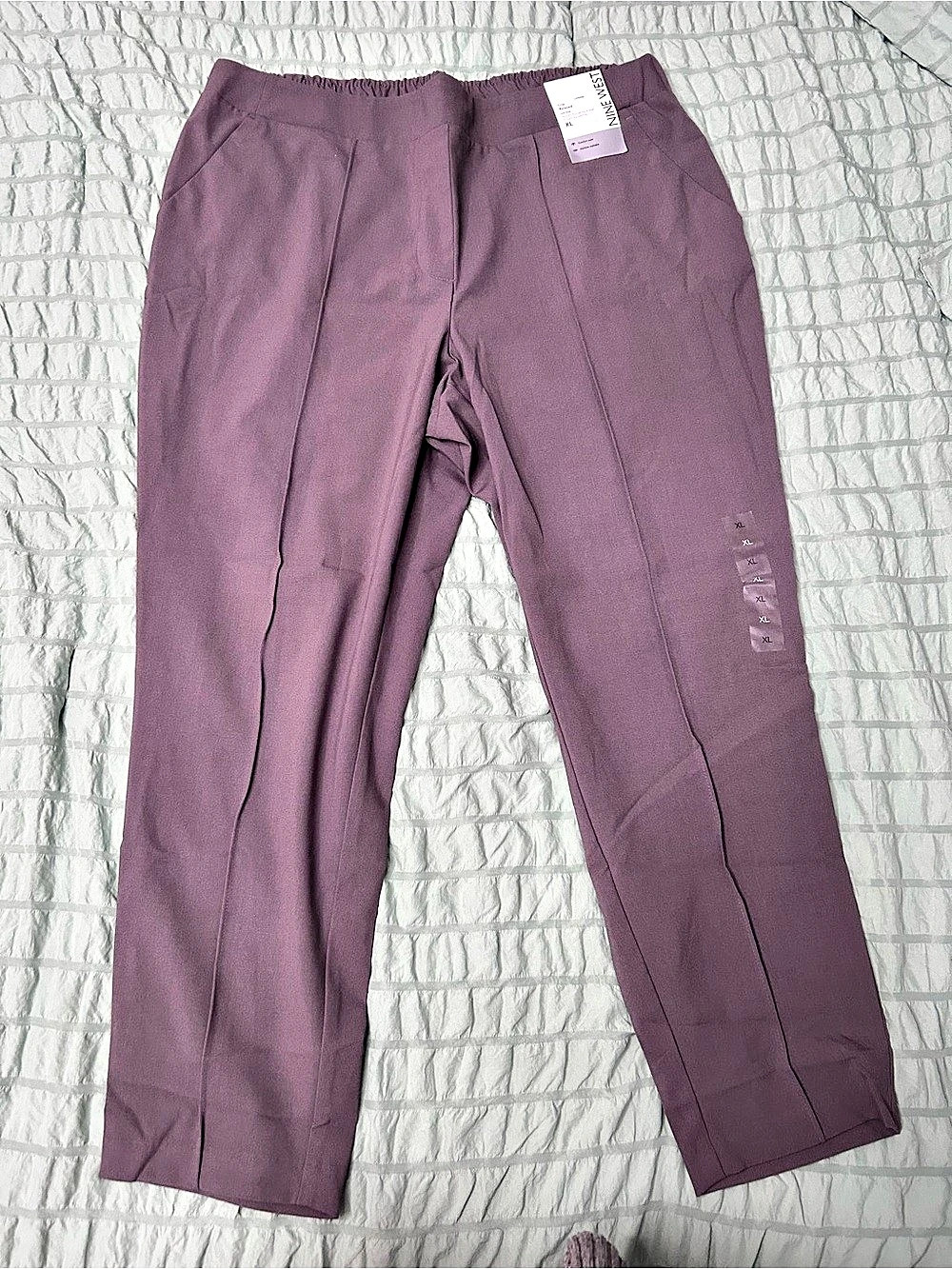 Outdoor Voices Rectrek Zip-Off Pants Purple XL NWT Athletic Pants